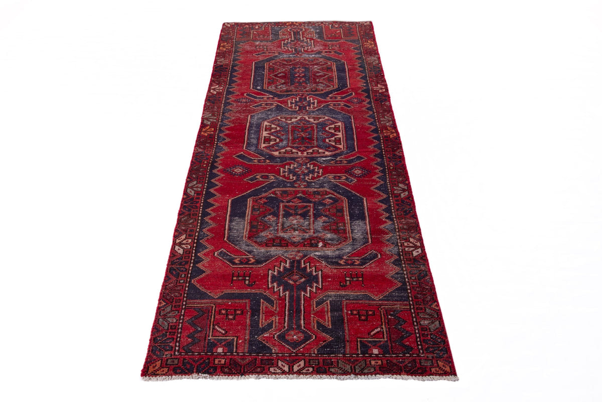1596, Persian Zanjan Runner Rug