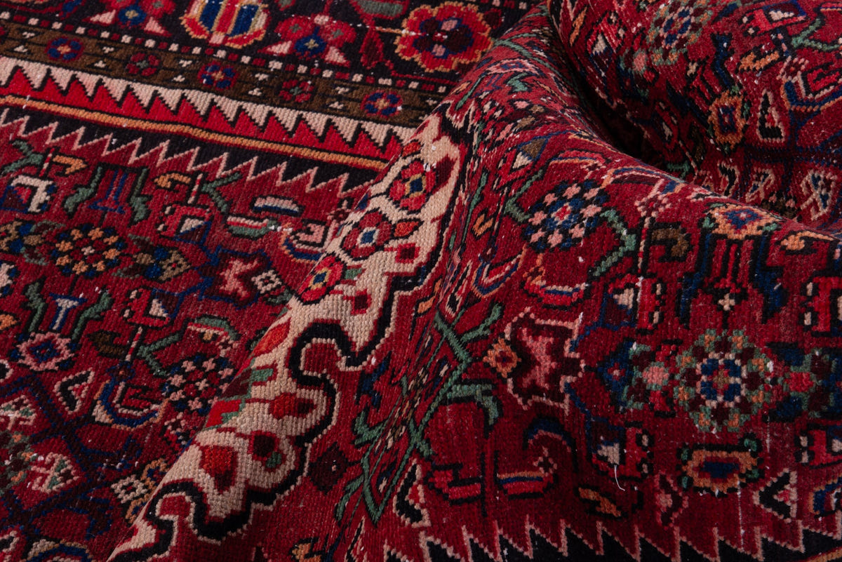 1605, Persian Hamadan Runner Rug