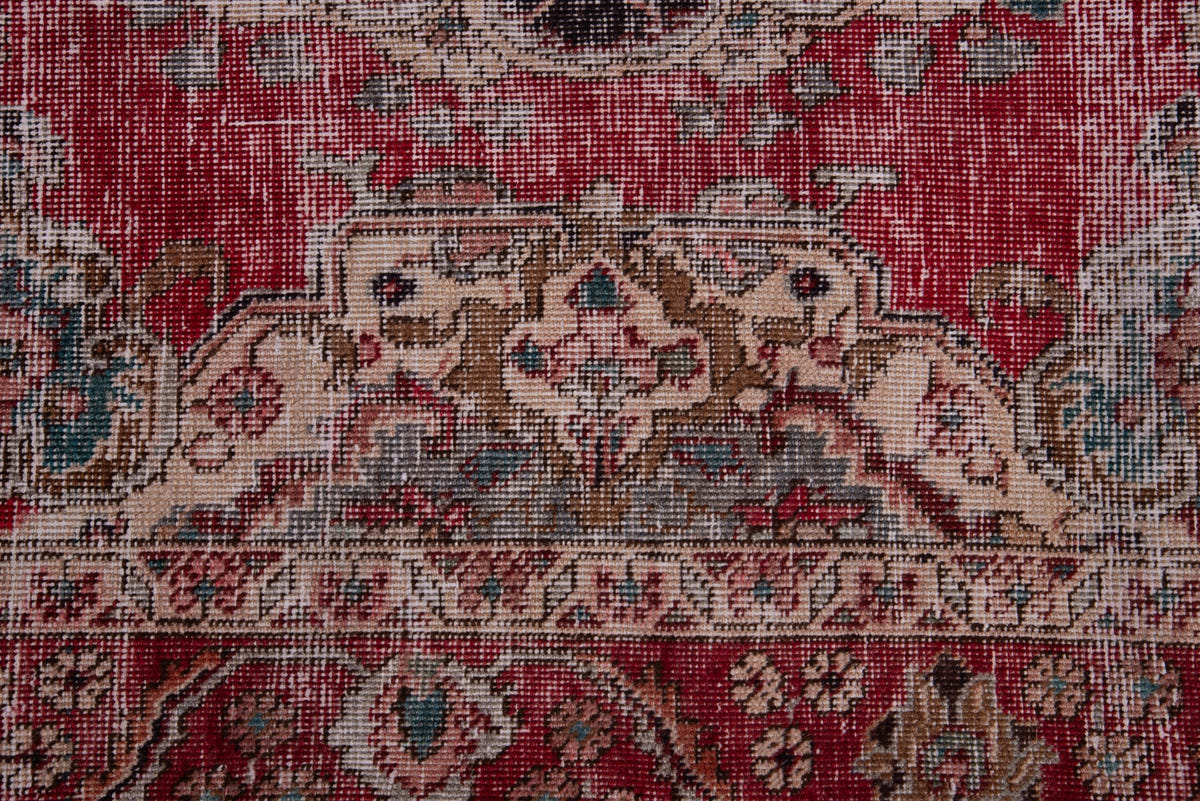 1617, Persian Tabriz Area Rug