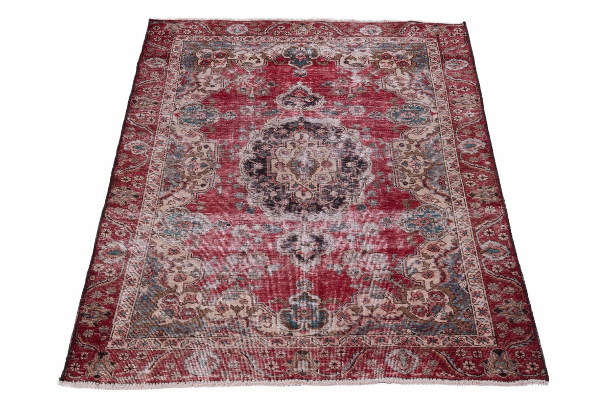 1617, Persian Tabriz Area Rug
