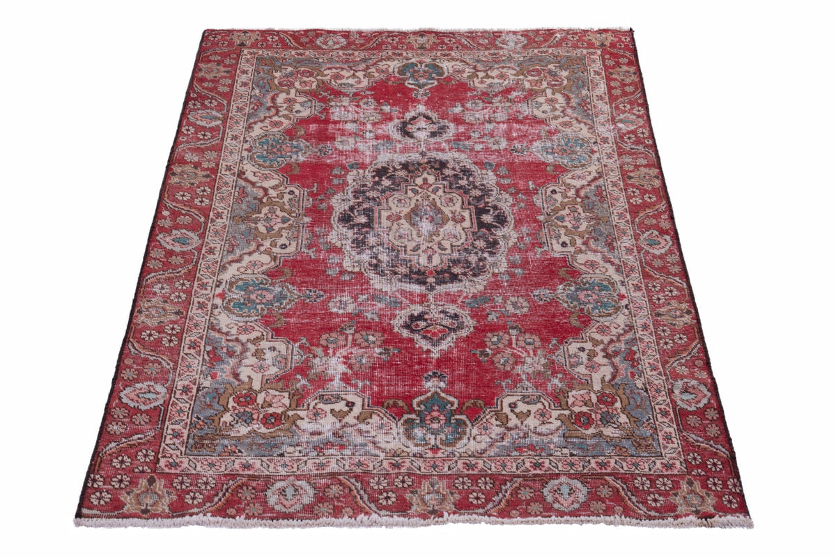 1617, Persian Tabriz Area Rug