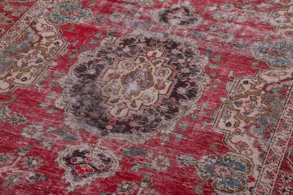 1617, Persian Tabriz Area Rug