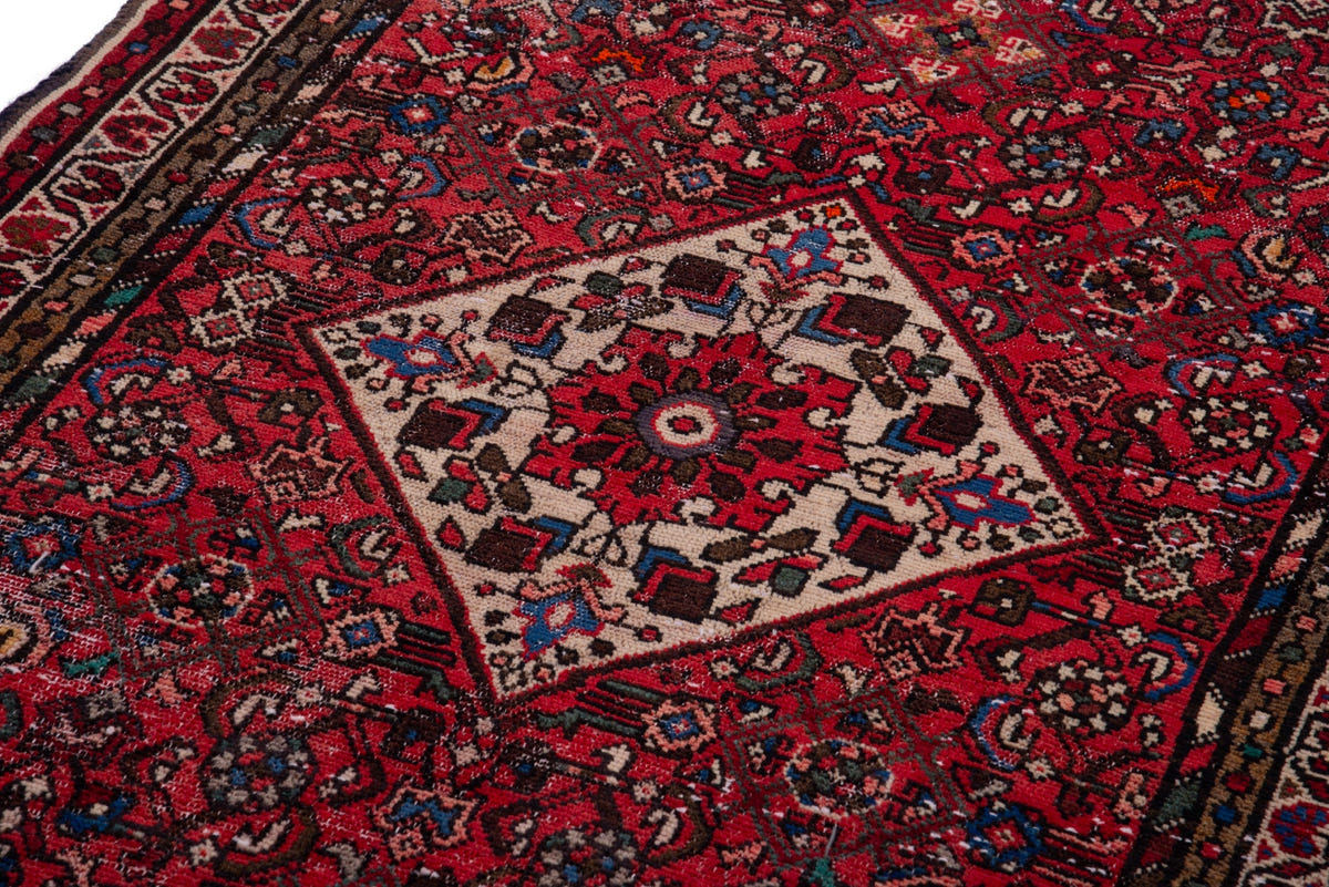 1630, Persian Hamadan Runner Rug