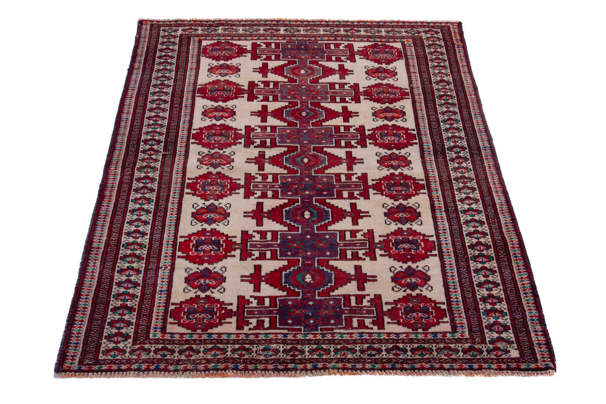 1631, Persian Torkaman Area Rug