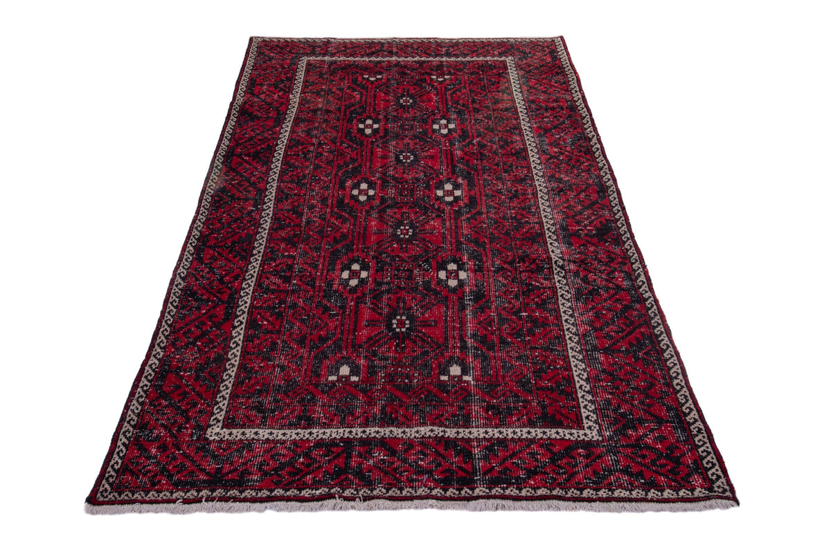 1677, Persian Baluch Area Rug