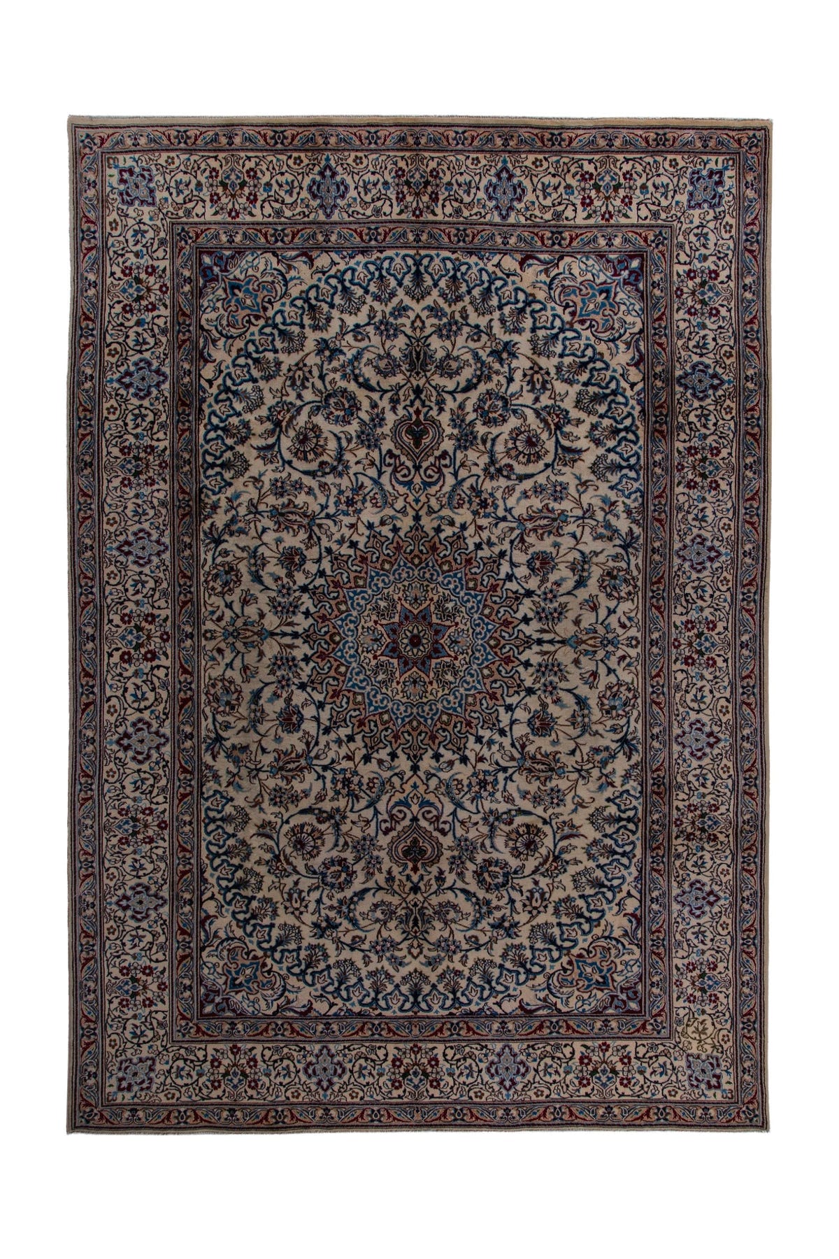 1681, Persian Nain Oversized Rug