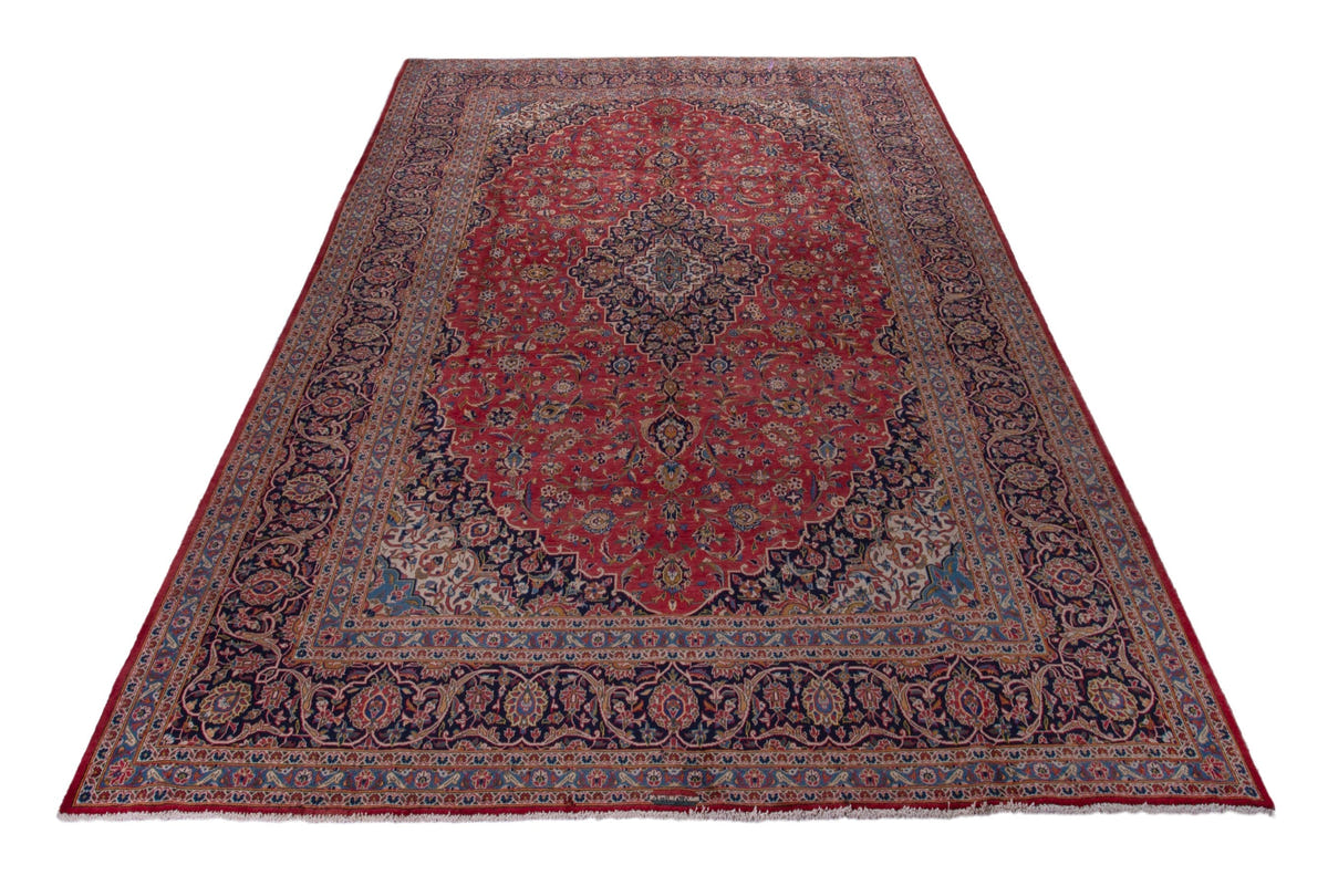 1689, Persian Kashan Oversized Rug