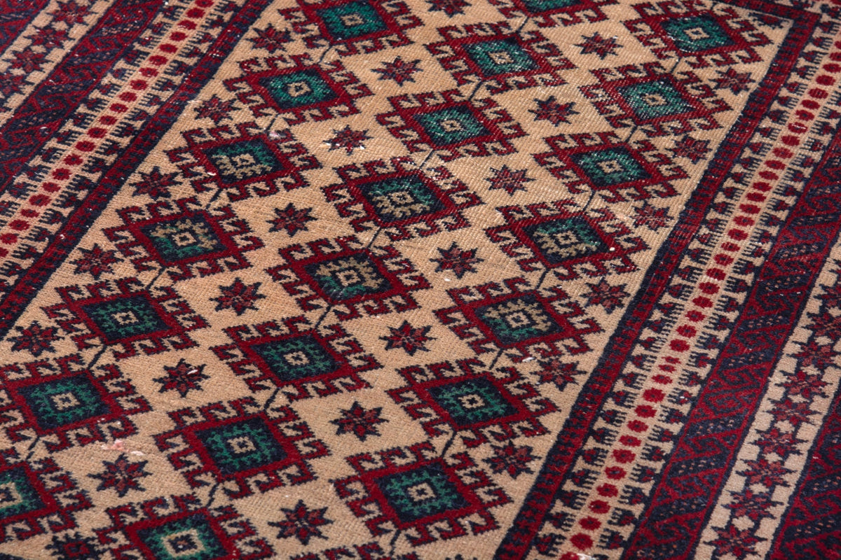 1743, Persian Baluch Area Rug