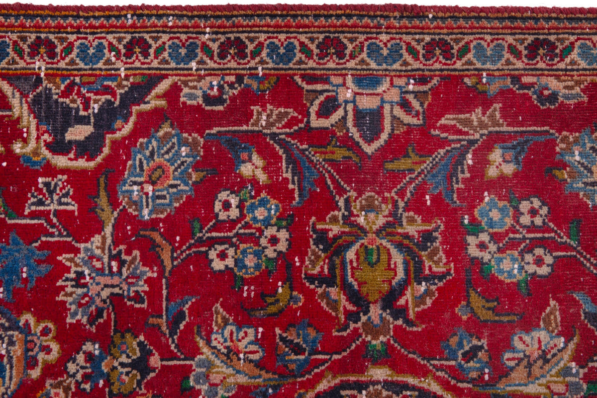 1744, Persian Kashan Area Rug