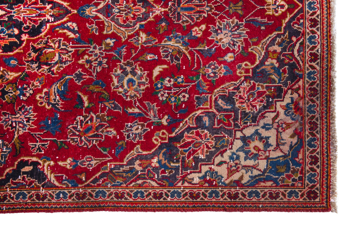 1744, Persian Kashan Area Rug