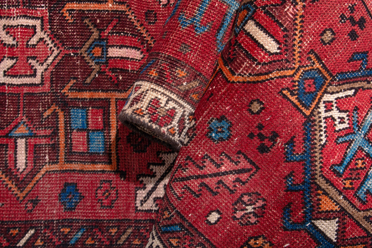 1819, Persian Gharajeh Runner Rug