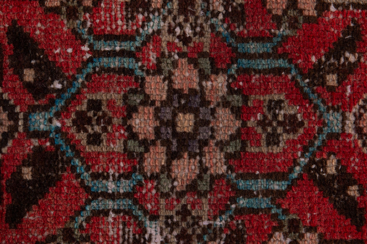 1821, Persian Zanjan Runner Rug