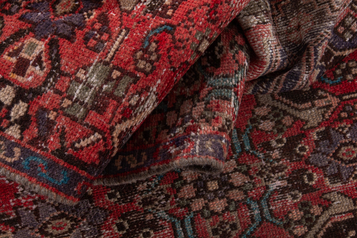 1821, Persian Zanjan Runner Rug