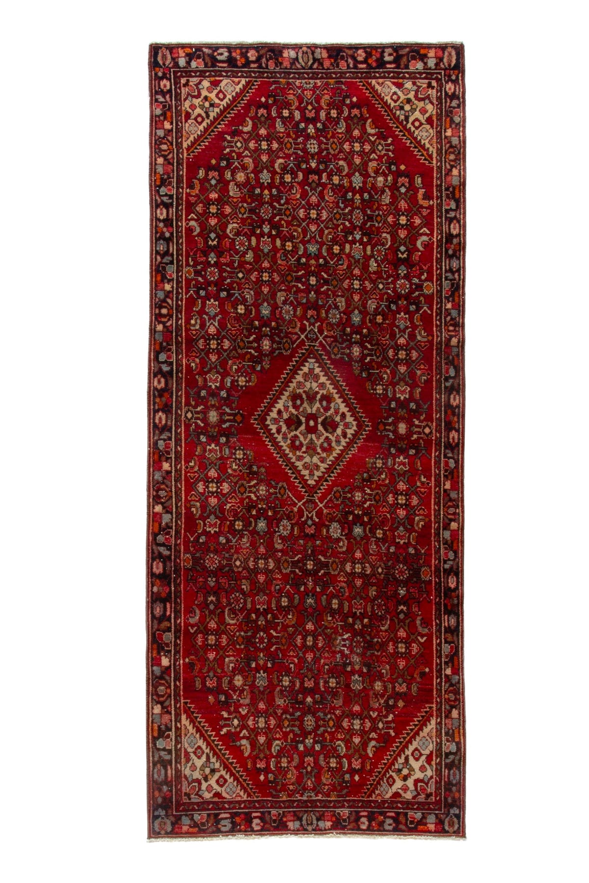 1824, Persian Hamadan Runner Rug