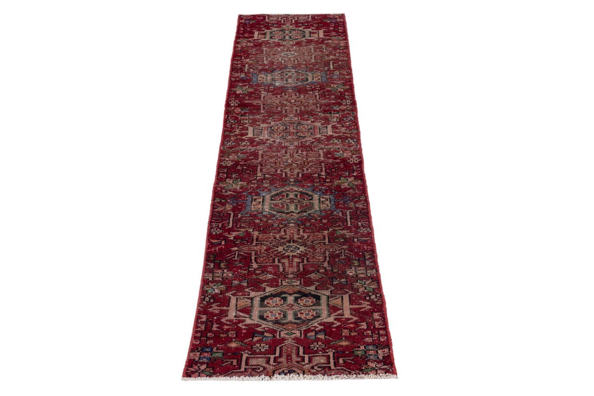 1829, Persian Gharajeh Runner Rug