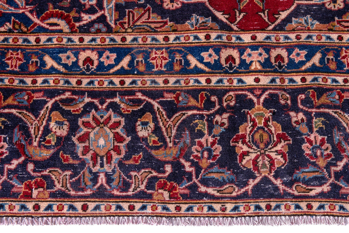 1841, Persian Kashan Oversized Rug