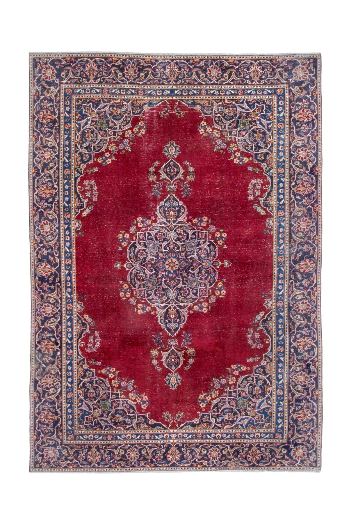 1841, Persian Kashan Oversized Rug