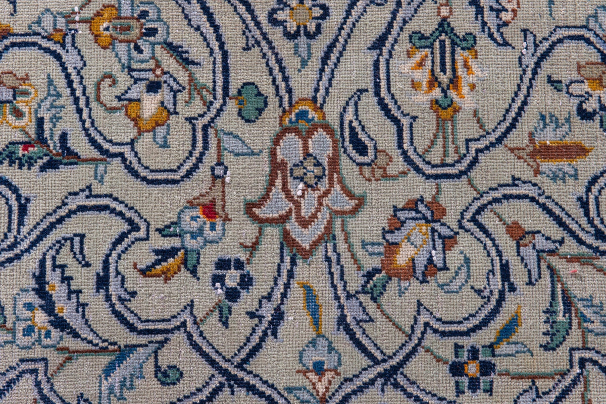 1844, Persian Kashan Oversized Rug