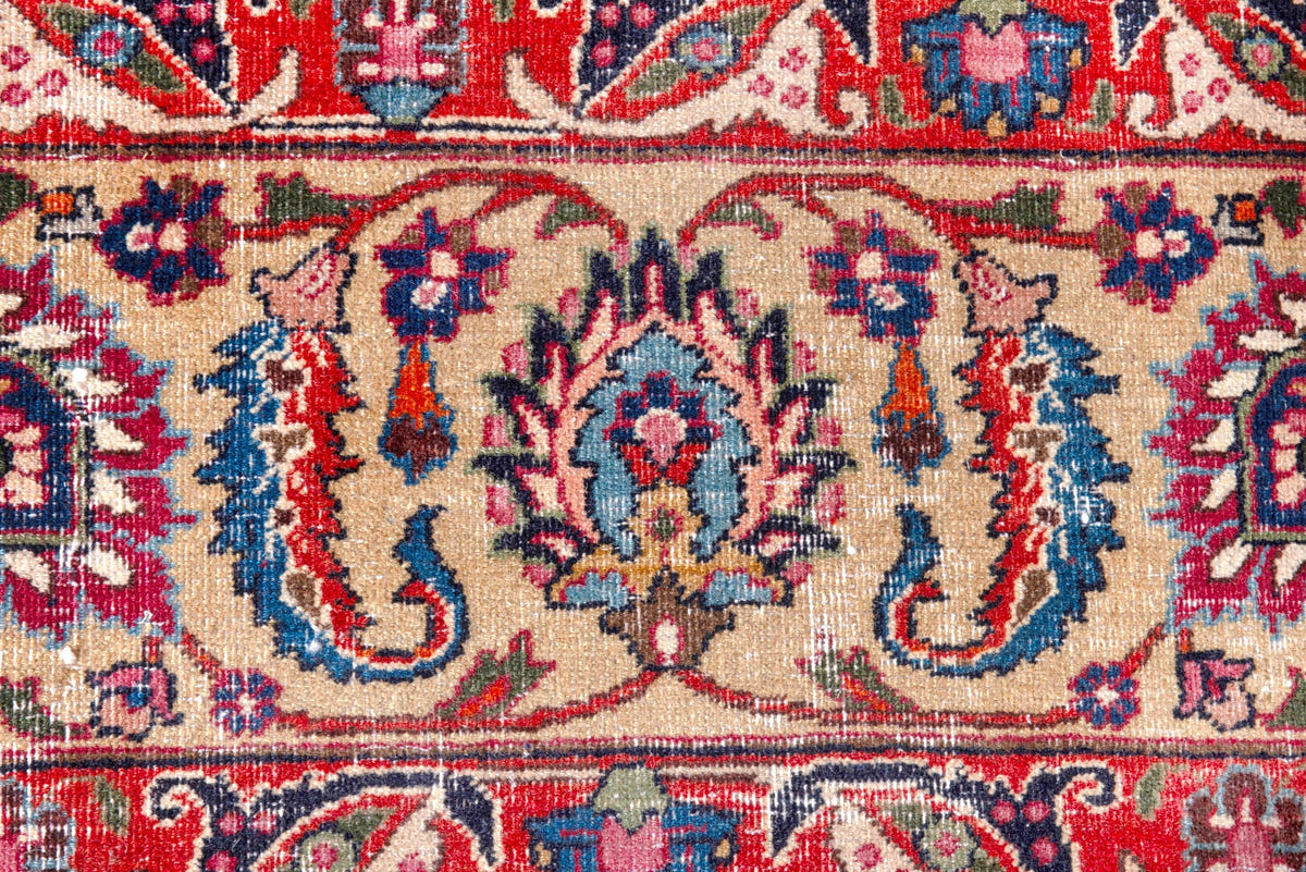 1850, Persian Mashhad Oversized Rug