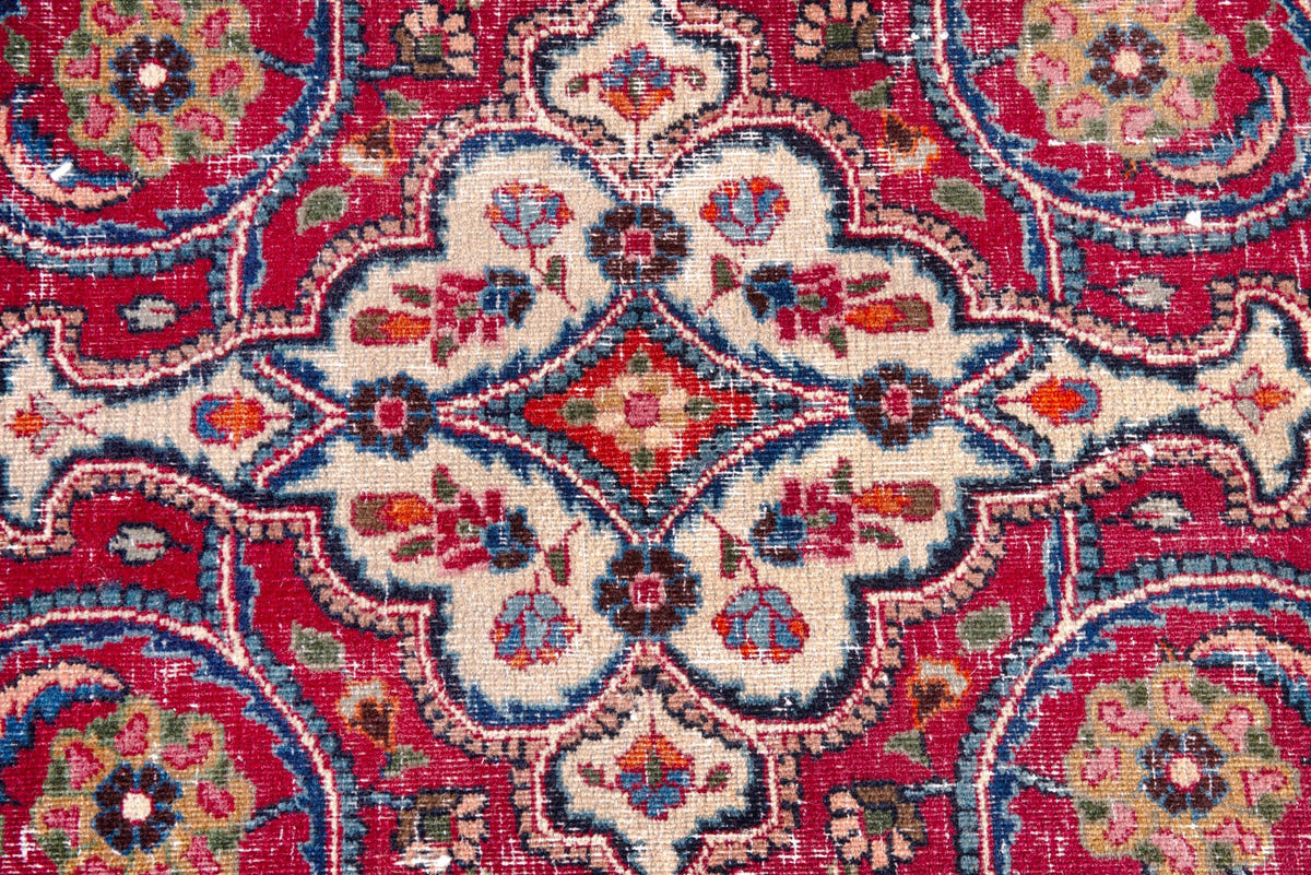 1850, Persian Mashhad Oversized Rug