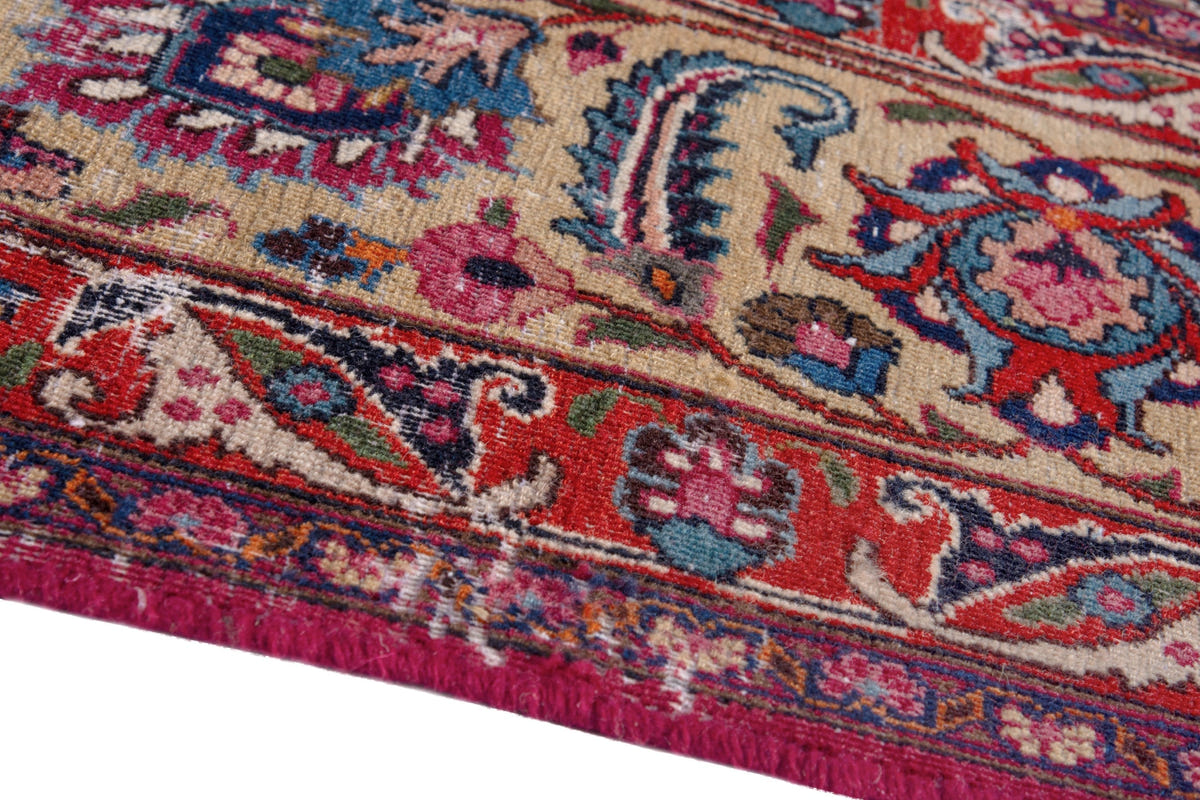 1850, Persian Mashhad Oversized Rug