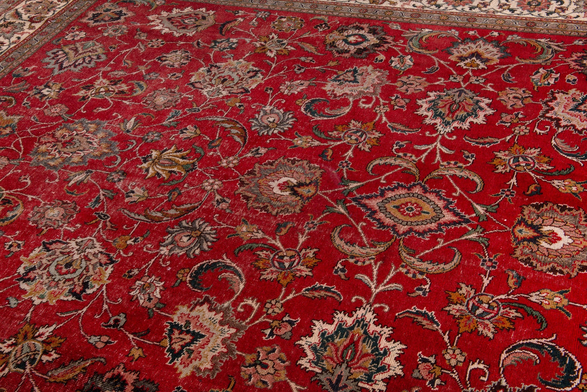1852, Persian Tabriz Oversized Rug