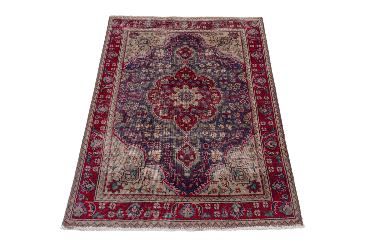 Persian Tabriz rug, view 3 of 16