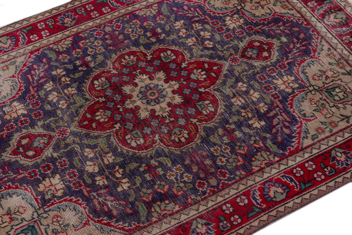 Persian Tabriz rug, view 4 of 16