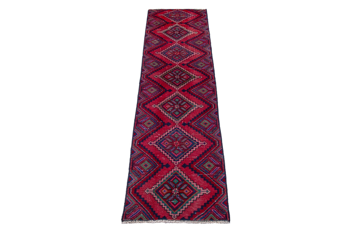 1899, Persian Hamadan Runner Rug