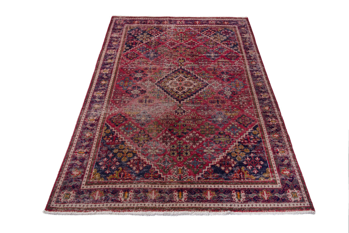 1908, Persian Joshaghan Area Rug