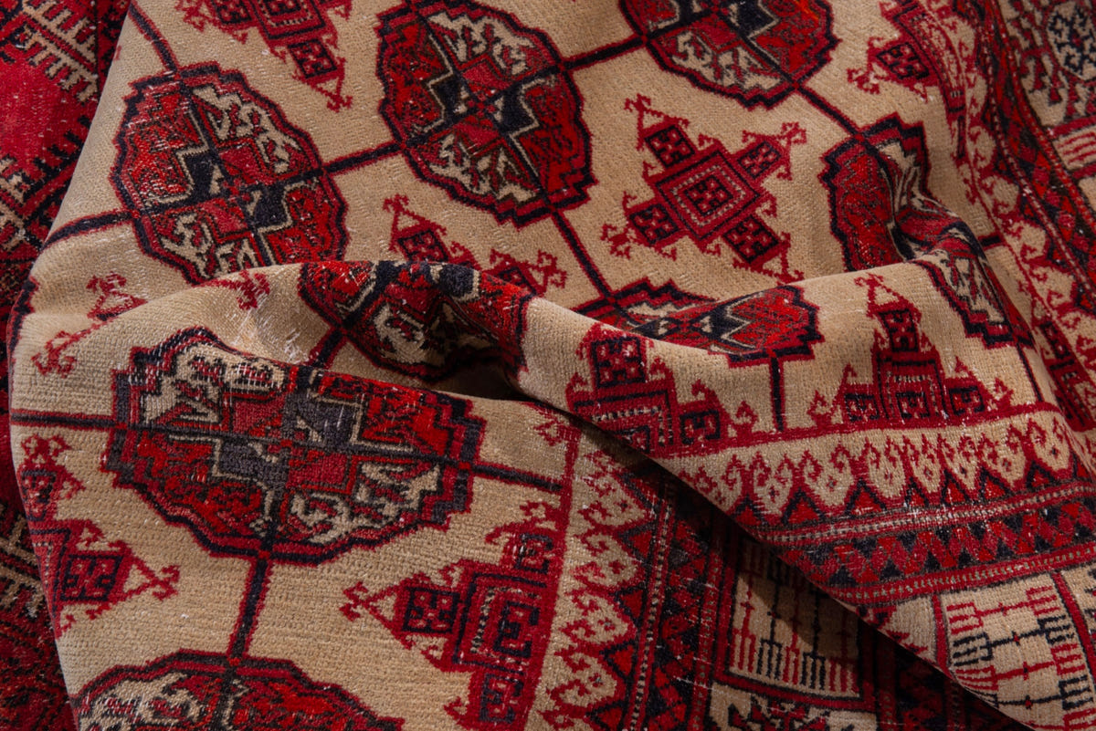 1923, Persian Torkaman Area Rug
