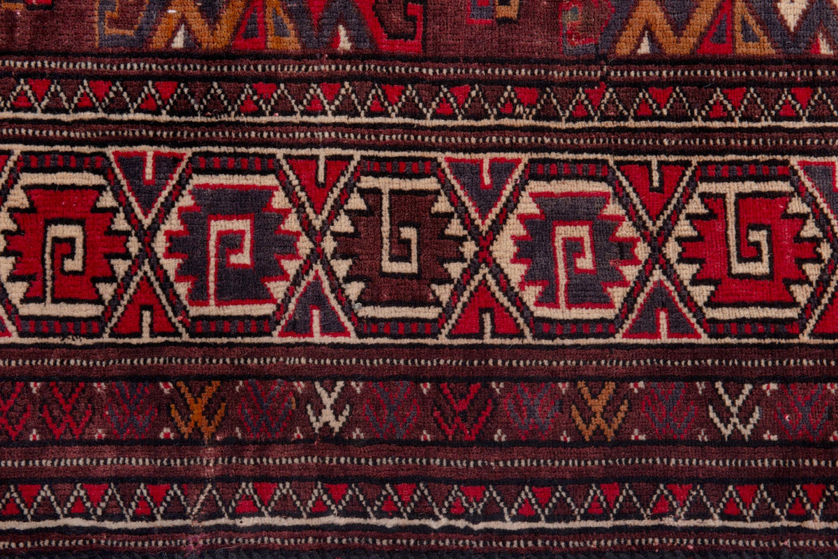 1952, Persian Torkaman Oversized Rug