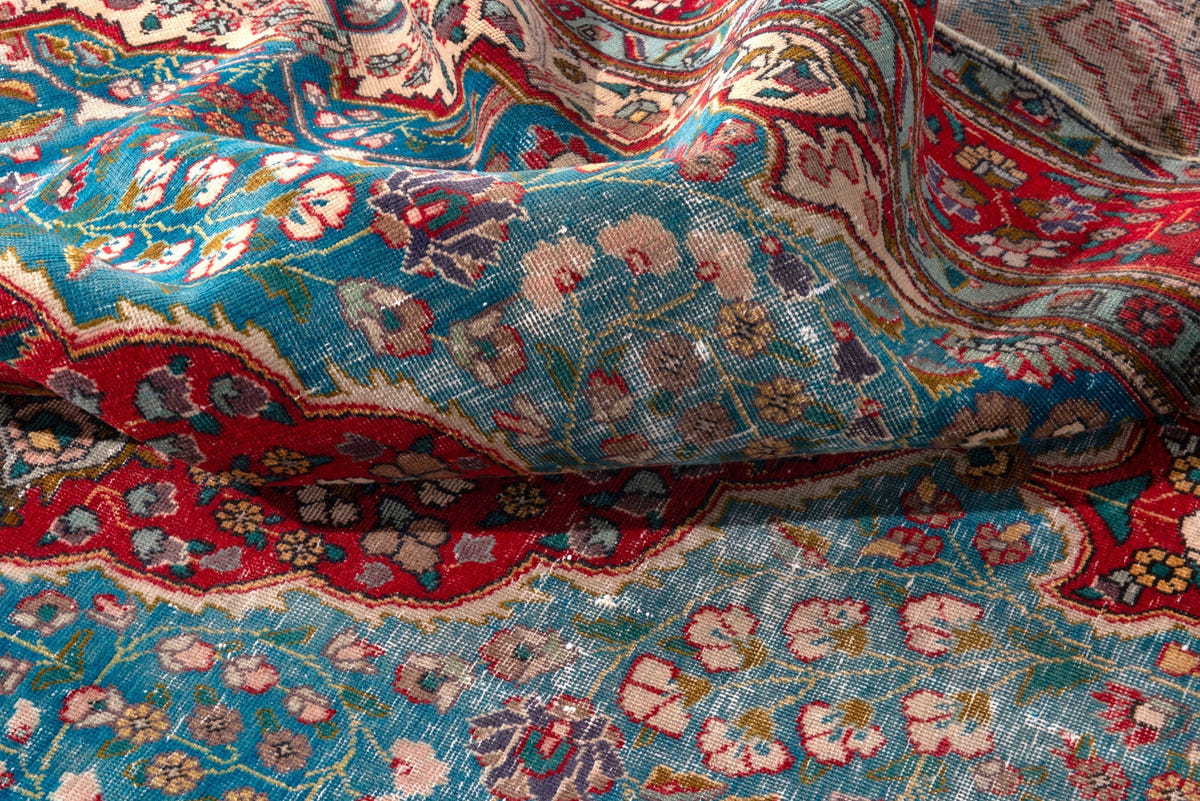 1954, Persian Tabriz Oversized Rug