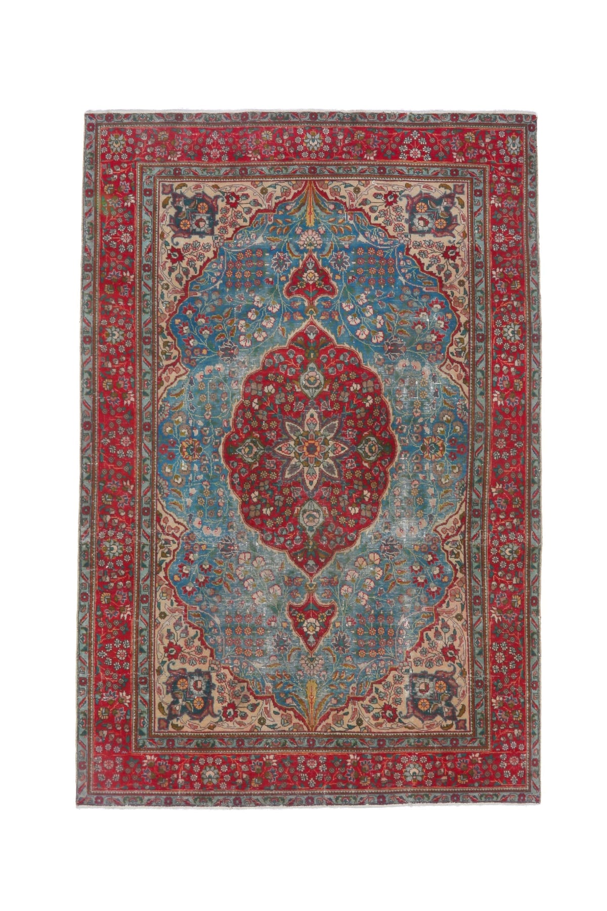 1954, Persian Tabriz Oversized Rug