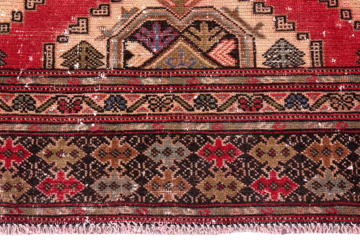 1960, Persian Torkaman Oversized Rug