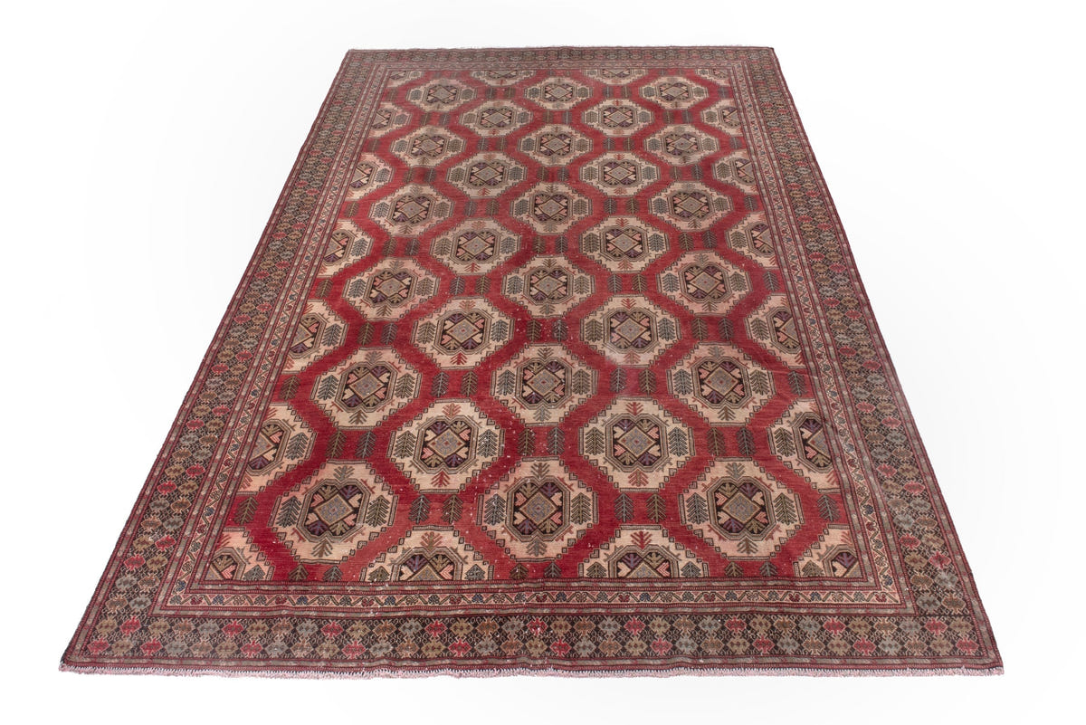 1960, Persian Torkaman Oversized Rug