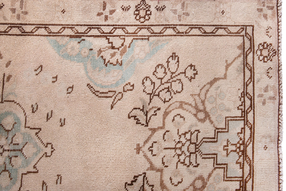 1969, Persian Tabriz Runner Rug