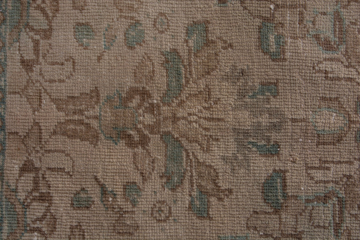 Turkish Anatolian oversized rug in taupe and greige, view 7 of 20