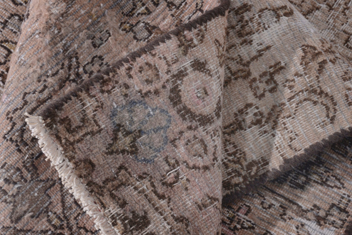 2077, Persian Birjand Runner Rug