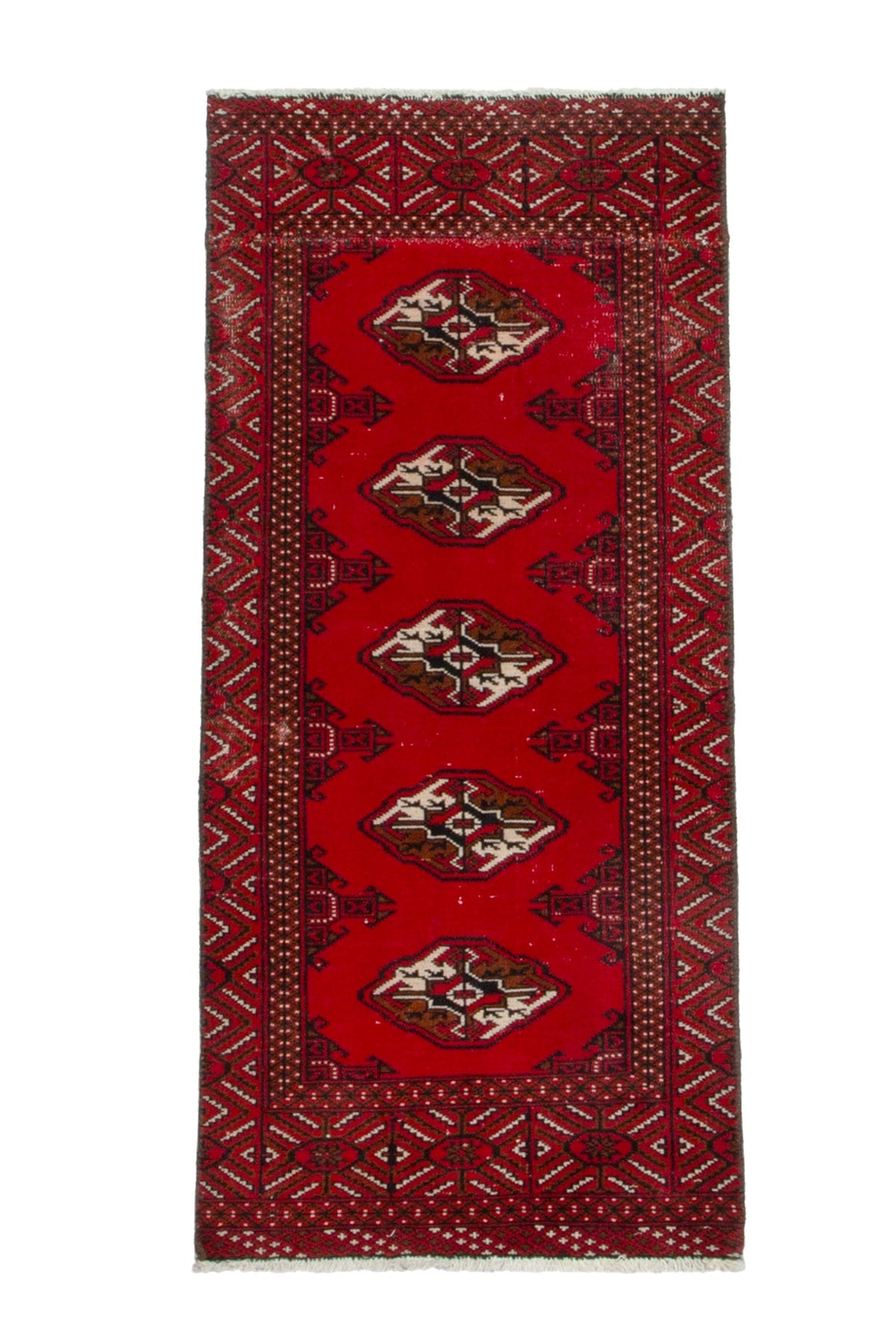 2164, Persian Torkaman Area Rug