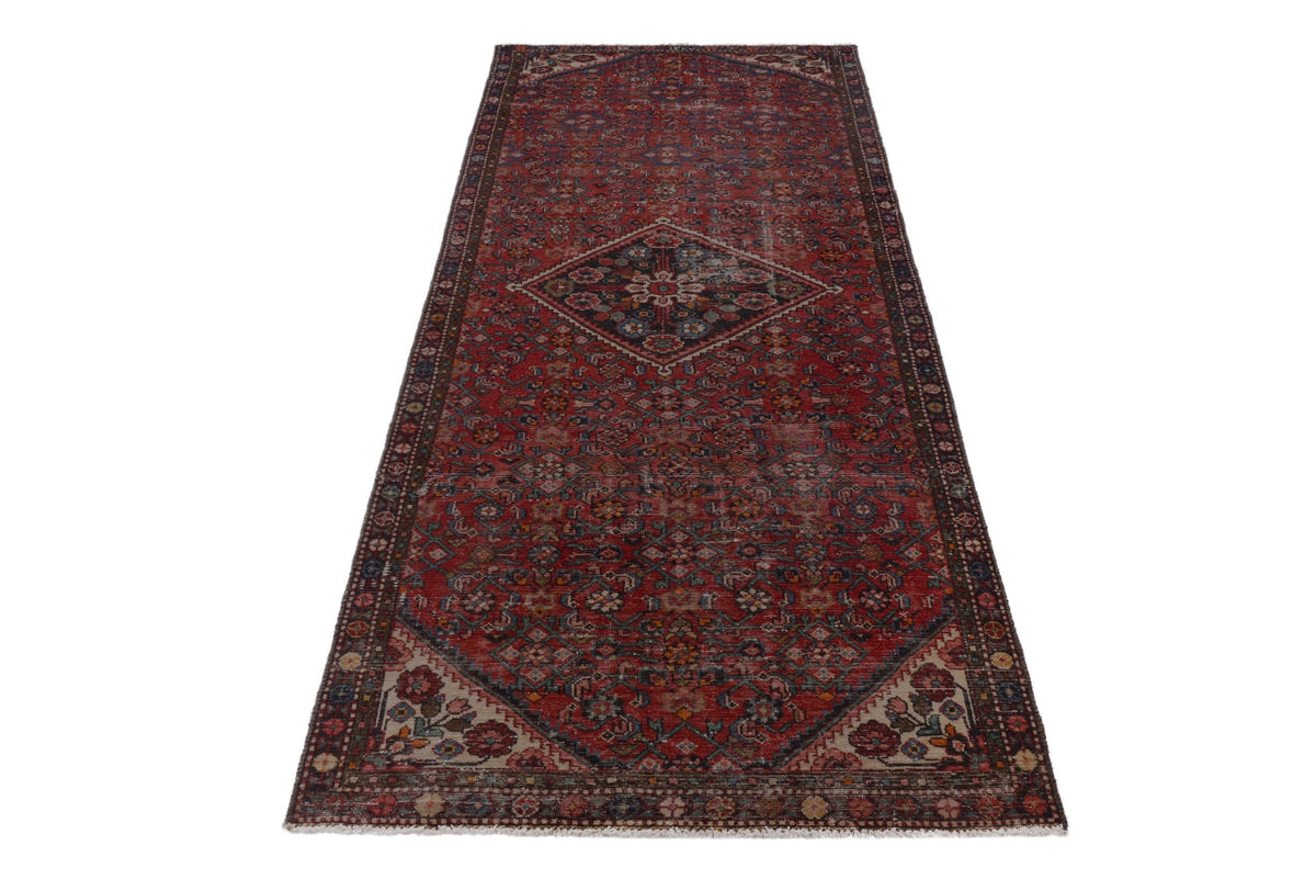 2189, Persian Hamadan Runner Rug