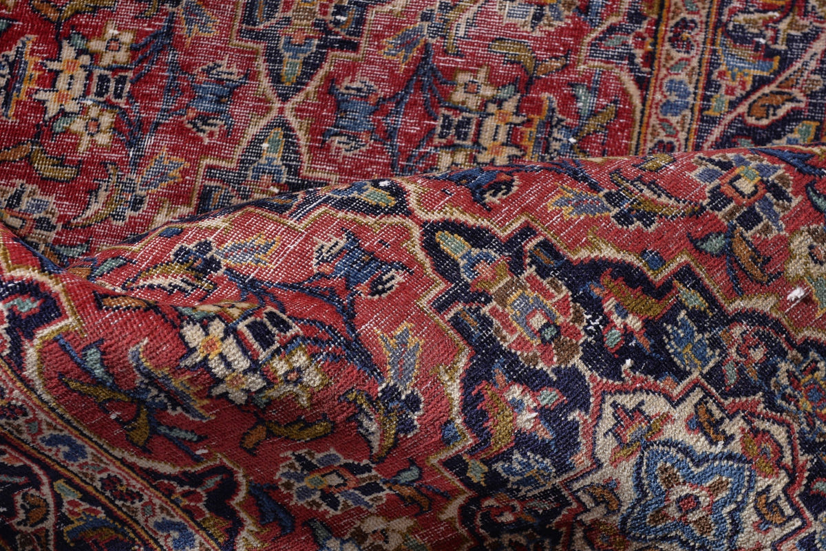 2191, Persian Kashan Runner Rug