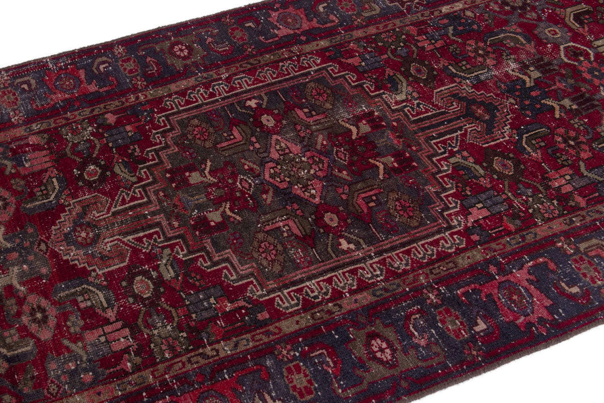 2196, Persian Zanjan Runner Rug