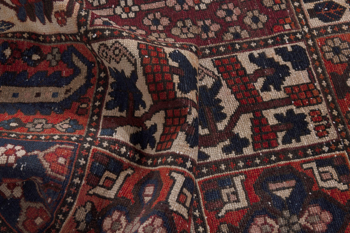 2197, Persian Bakhtiari Runner Rug