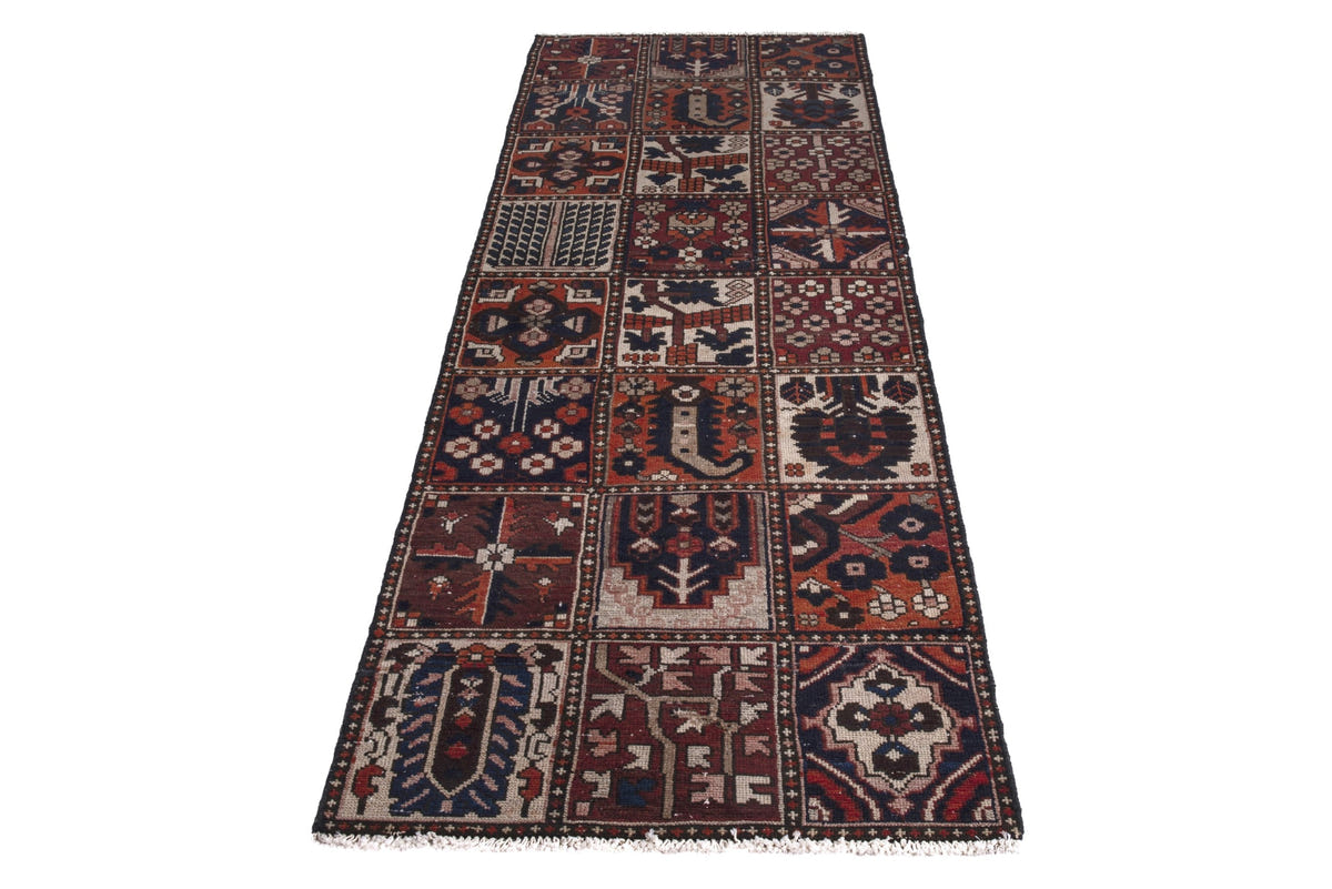 2197, Persian Bakhtiari Runner Rug