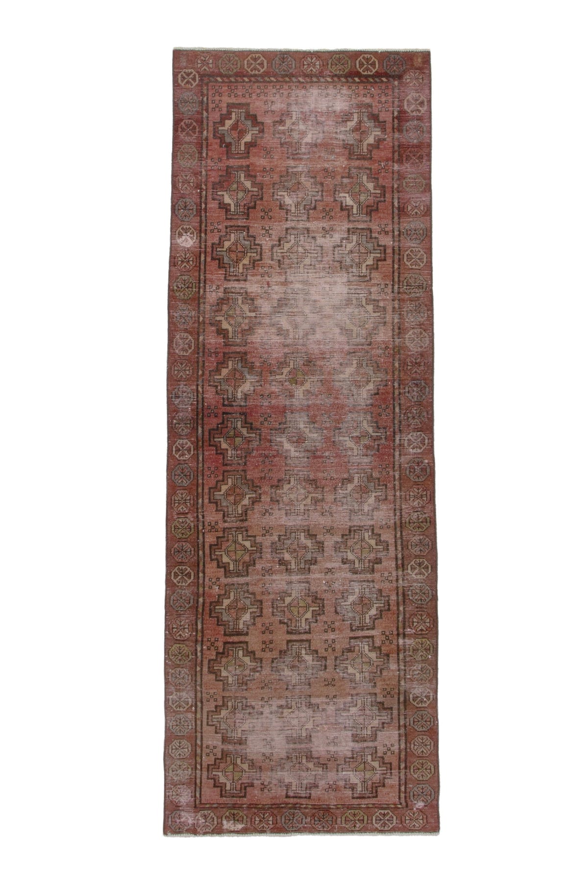 2206, Persian Torkaman Runner Rug
