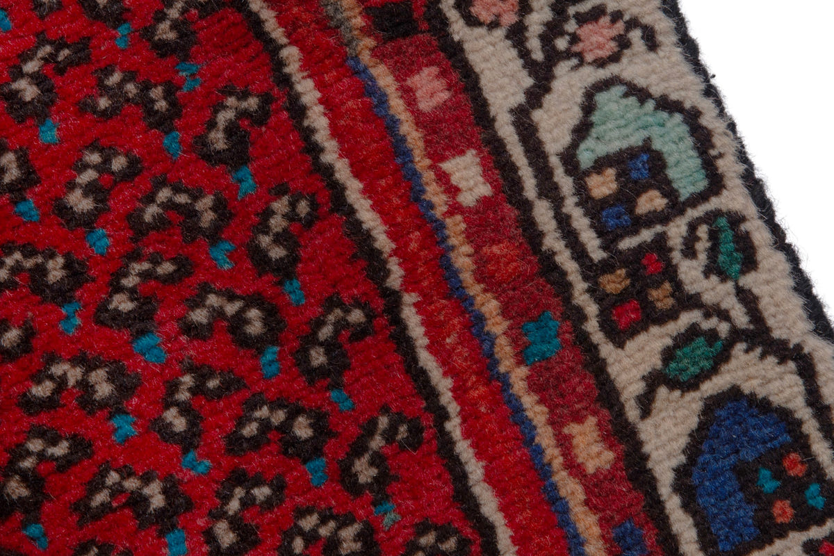 2241, Persian Botteh Runner Rug