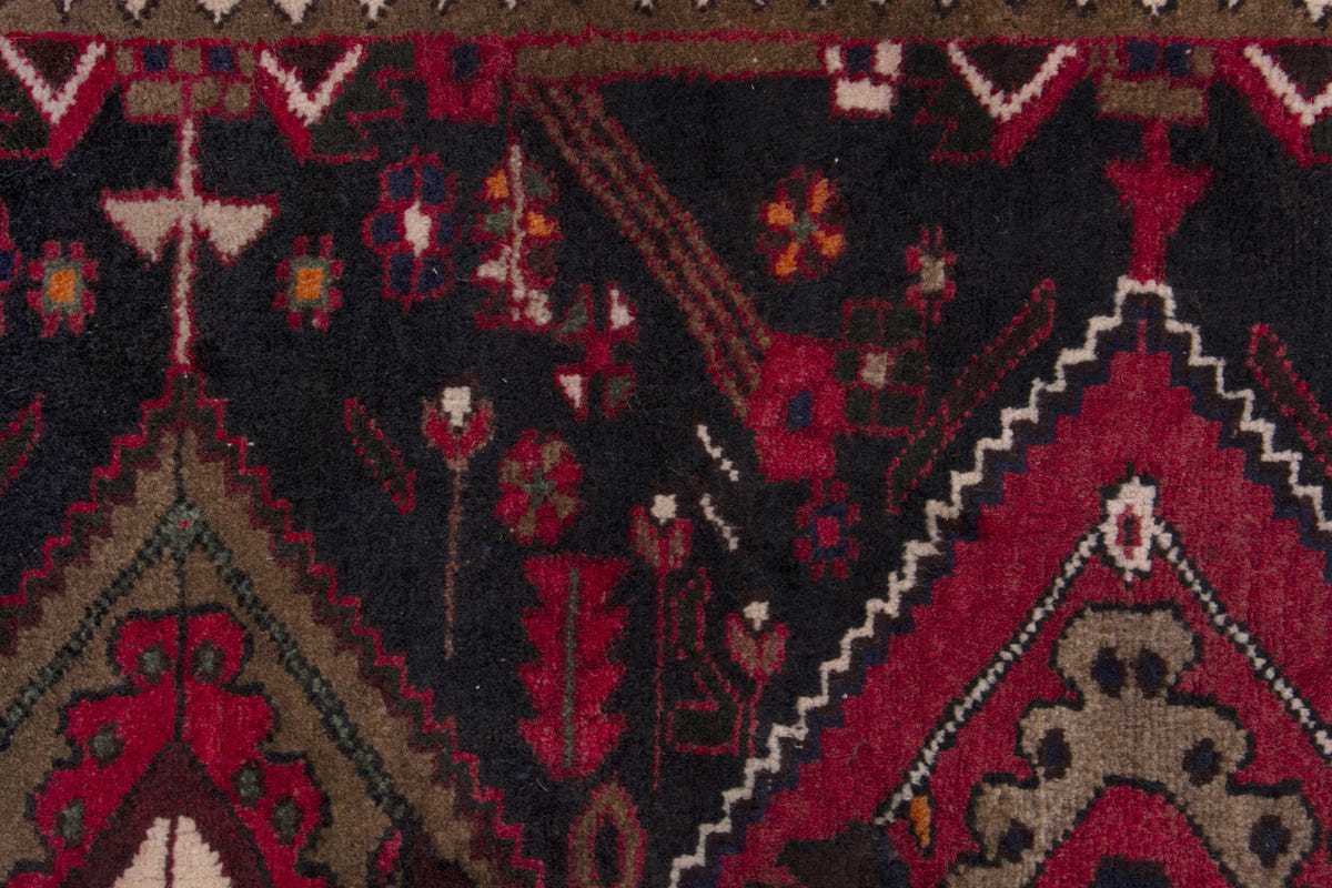 2257, Persian Hamadan Runner Rug