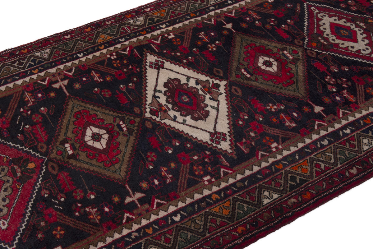 2257, Persian Hamadan Runner Rug
