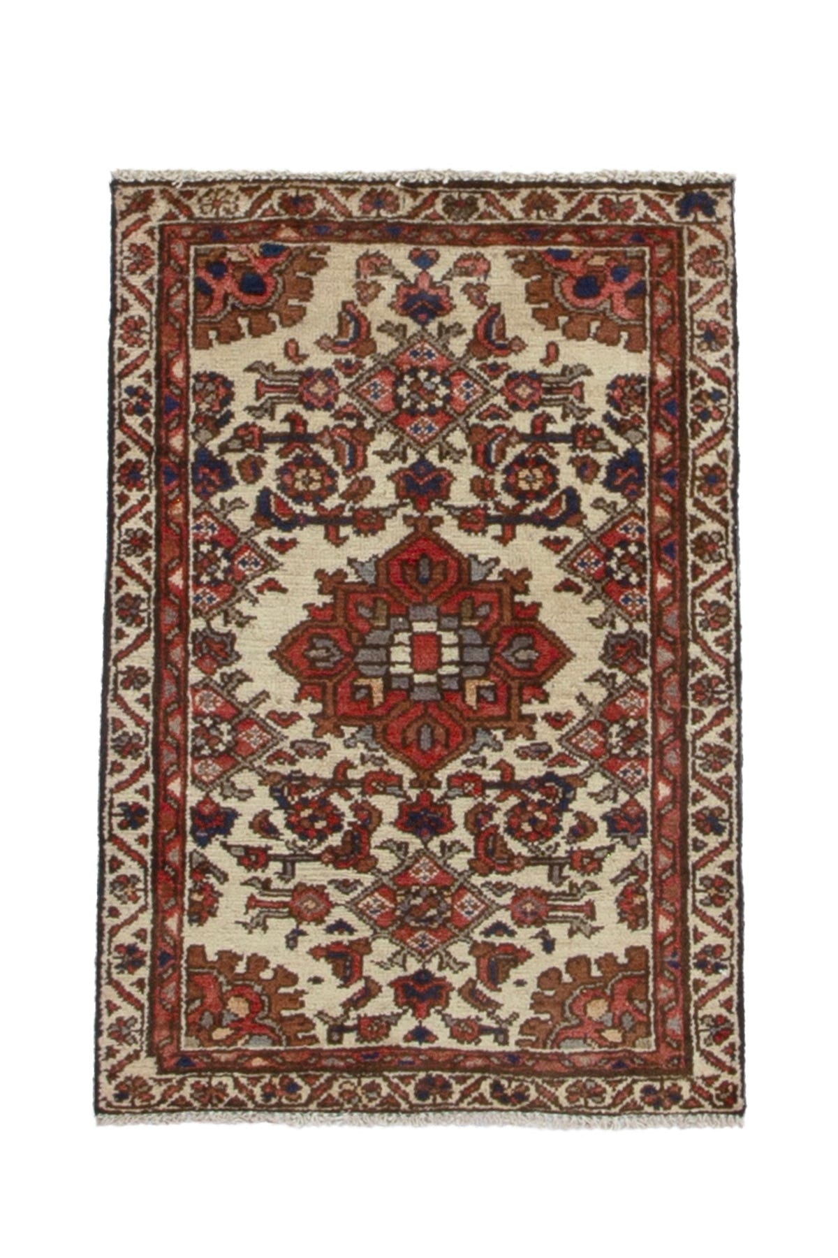 2282, Persian Hamadan Mini Rug